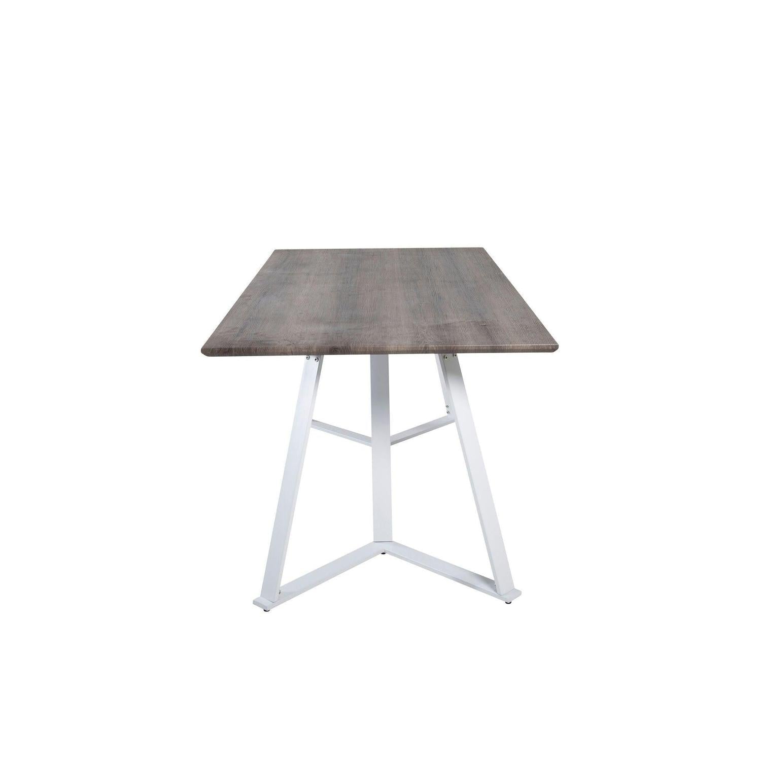 Esstisch Marina 180*90cm - Mokka/Weiß-Esstisch Rechteckig-Venture Home-le canapé