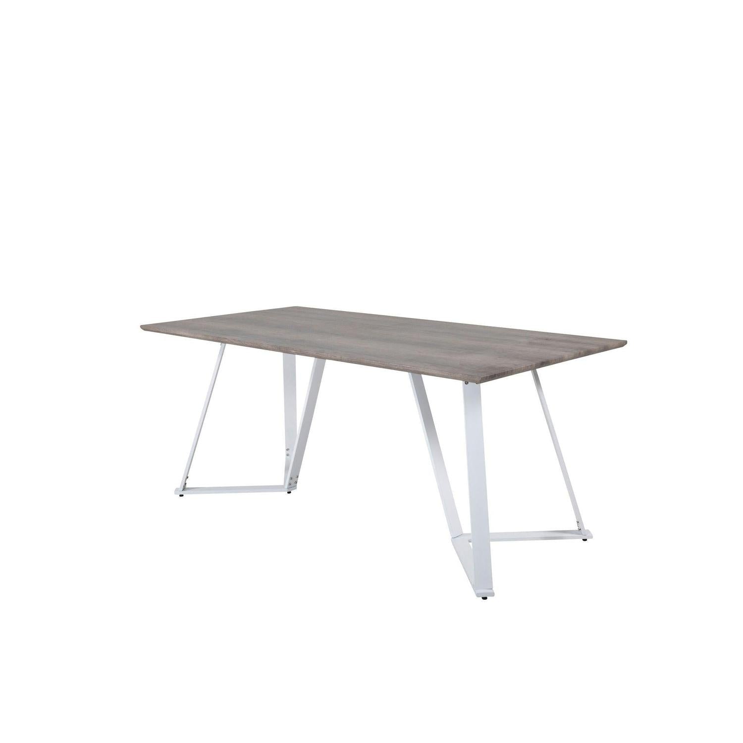 Esstisch Marina 180cm - Grau-Esstisch Rechteckig-Venture Home-le canapé