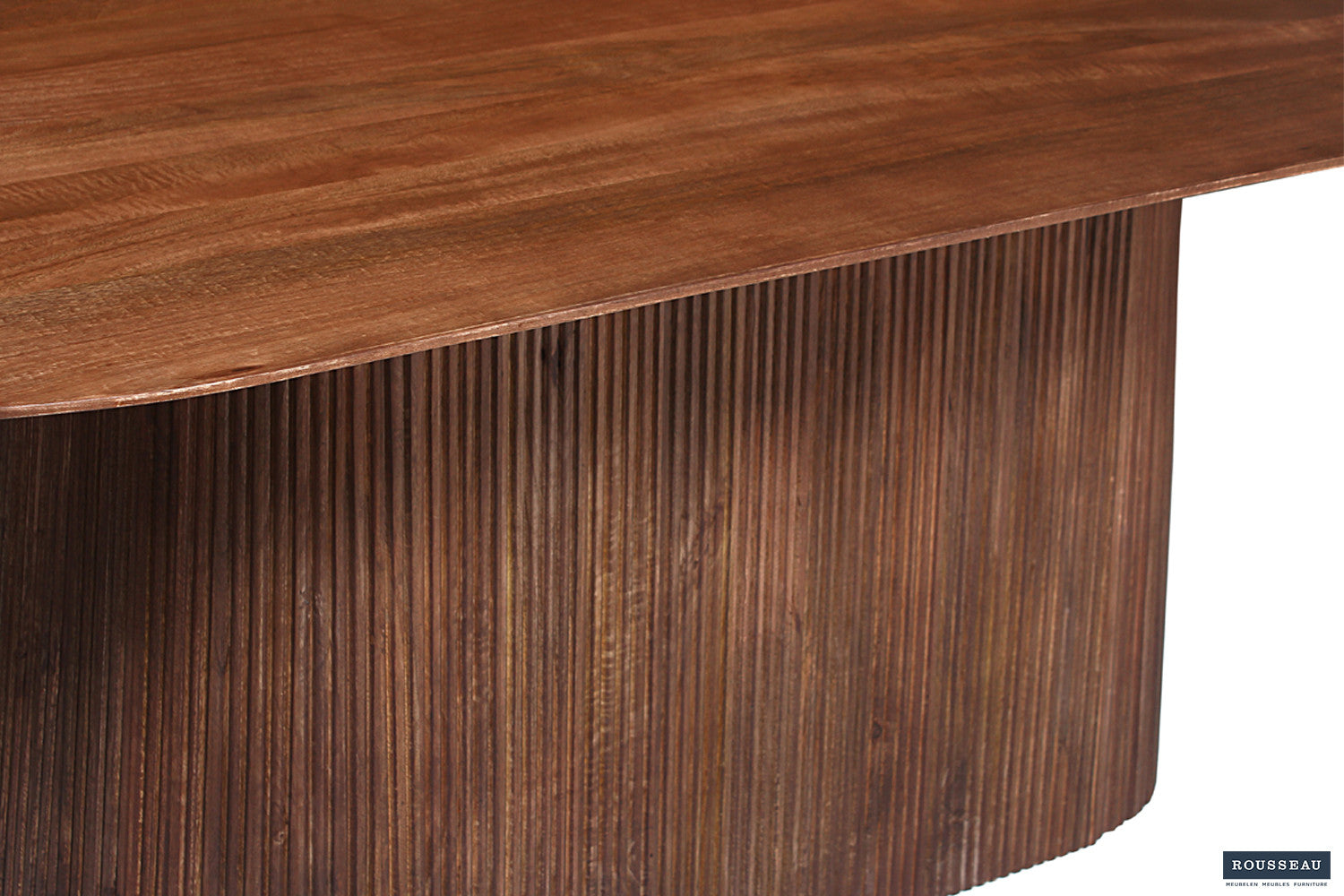 Esstisch Miguel Oval 230cm - Hellbraun-Esstisch Oval-Rousseau-le canapé