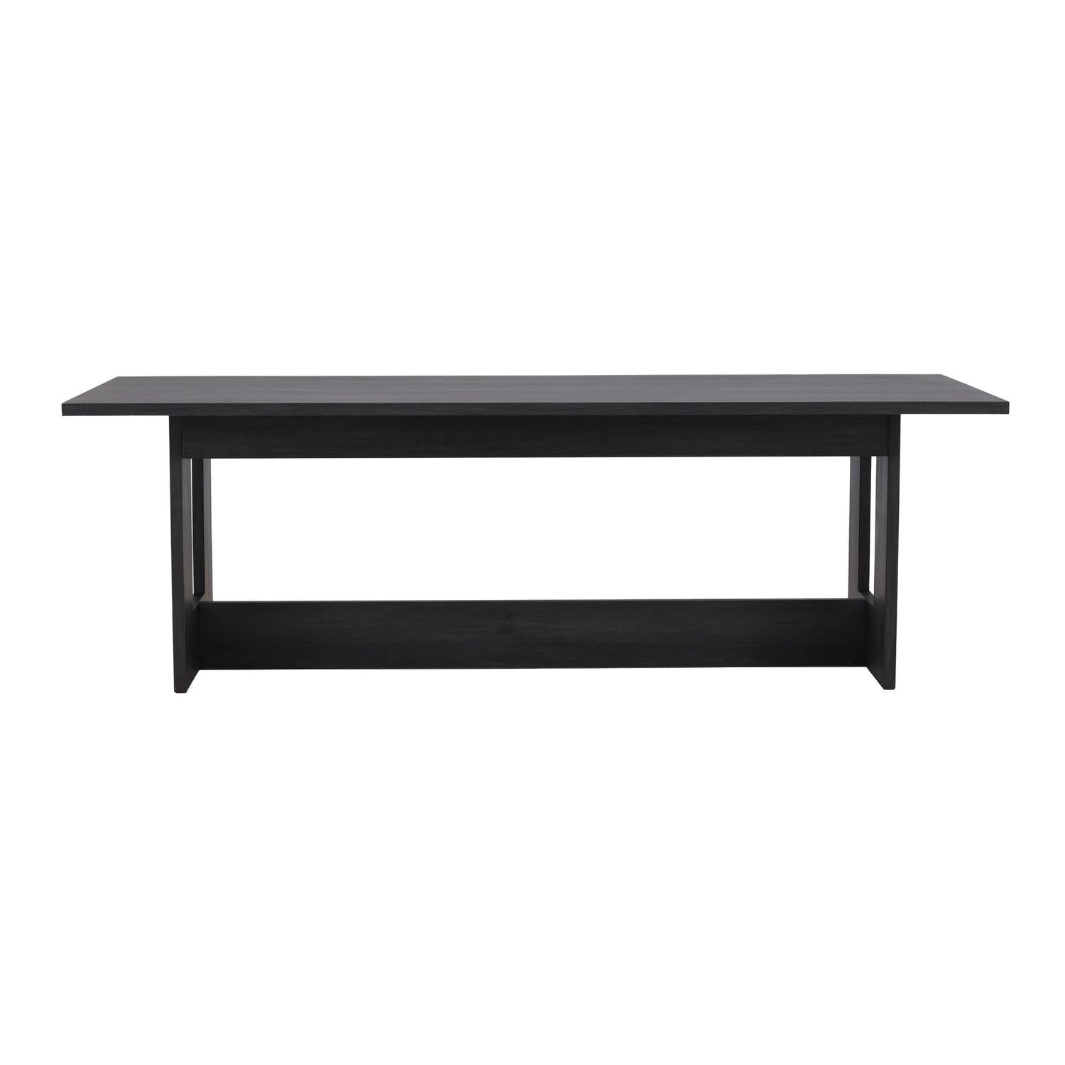 Esstisch Milly 235*100cm - Schwarz-Esstisch Rechteckig-Venture Home-le canapé