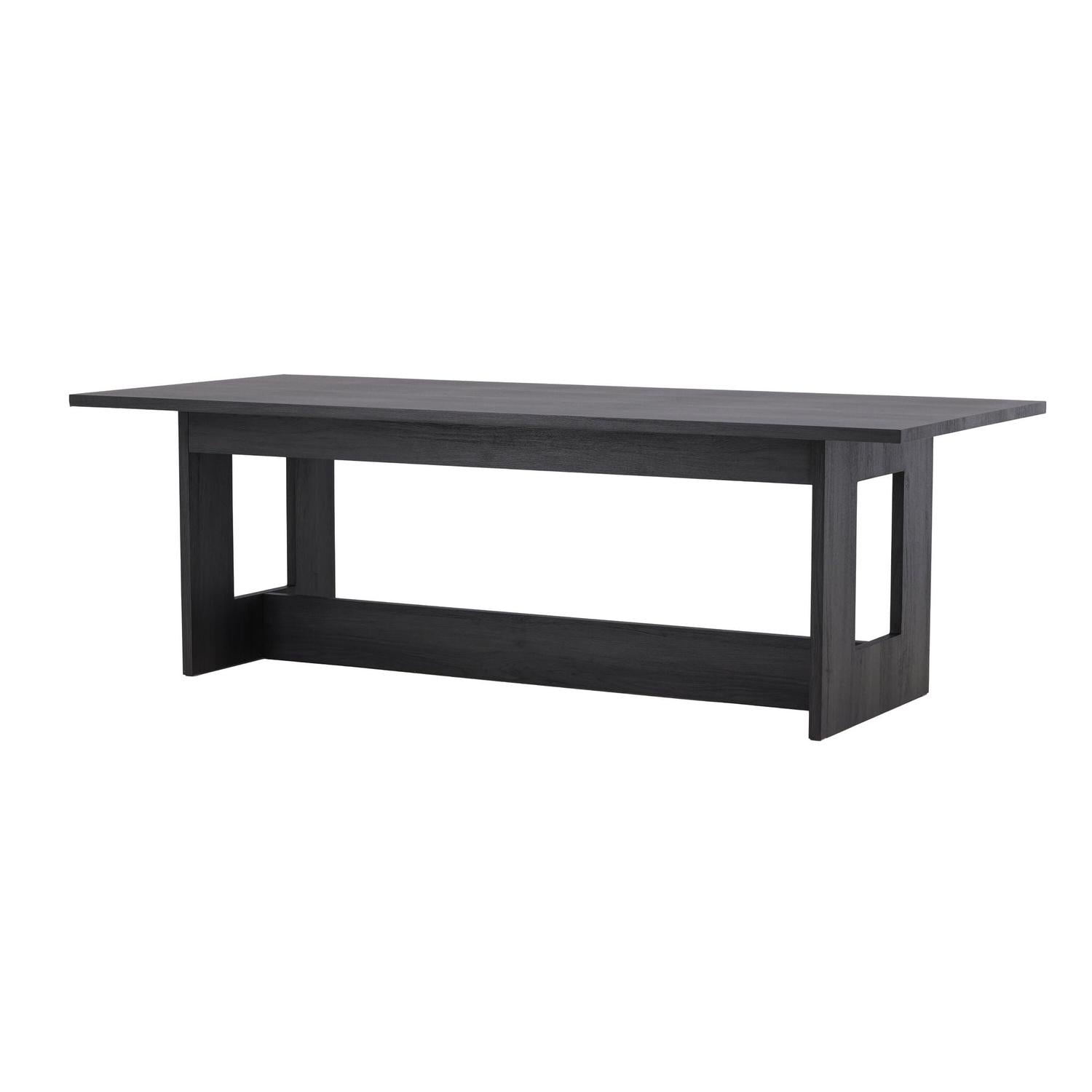 Esstisch Milly 235*100cm - Schwarz-Esstisch Rechteckig-Venture Home-le canapé