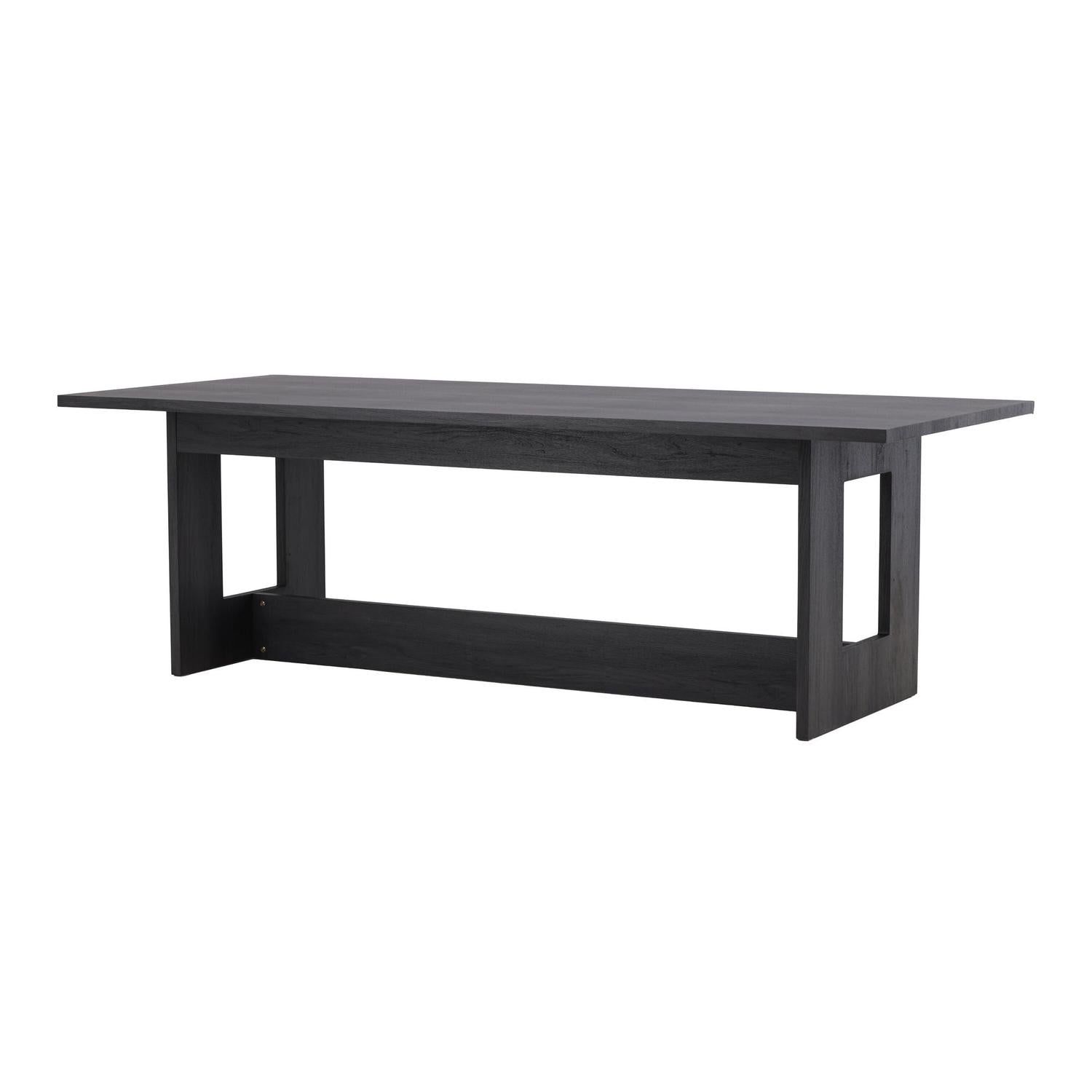 Esstisch Milly 235*100cm - Schwarz-Esstisch Rechteckig-Venture Home-le canapé