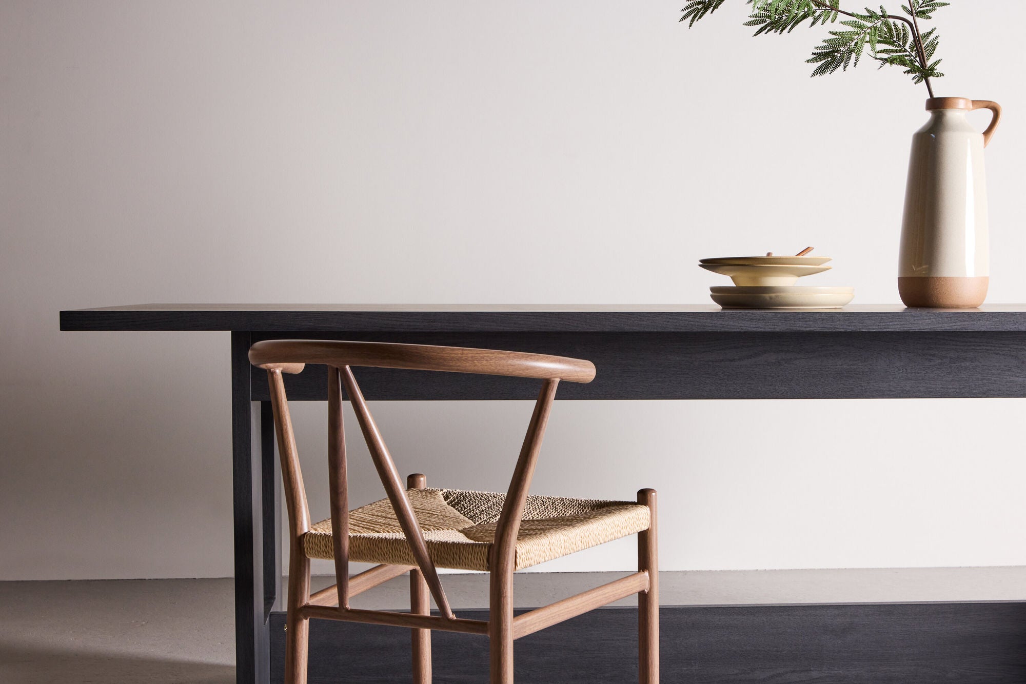 Esstisch Milly 235*100cm - Schwarz-Esstisch Rechteckig-Venture Home-le canapé
