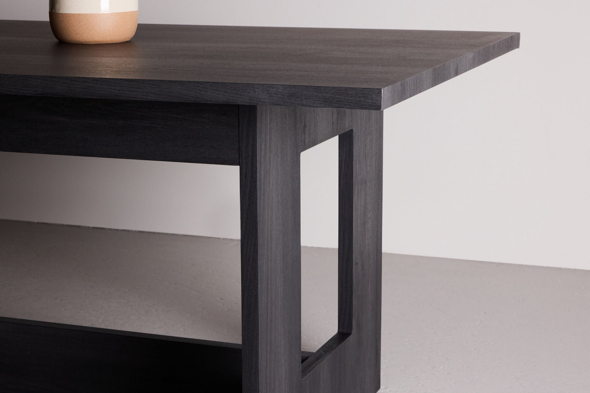 Esstisch Milly 235*100cm - Schwarz-Esstisch Rechteckig-Venture Home-le canapé