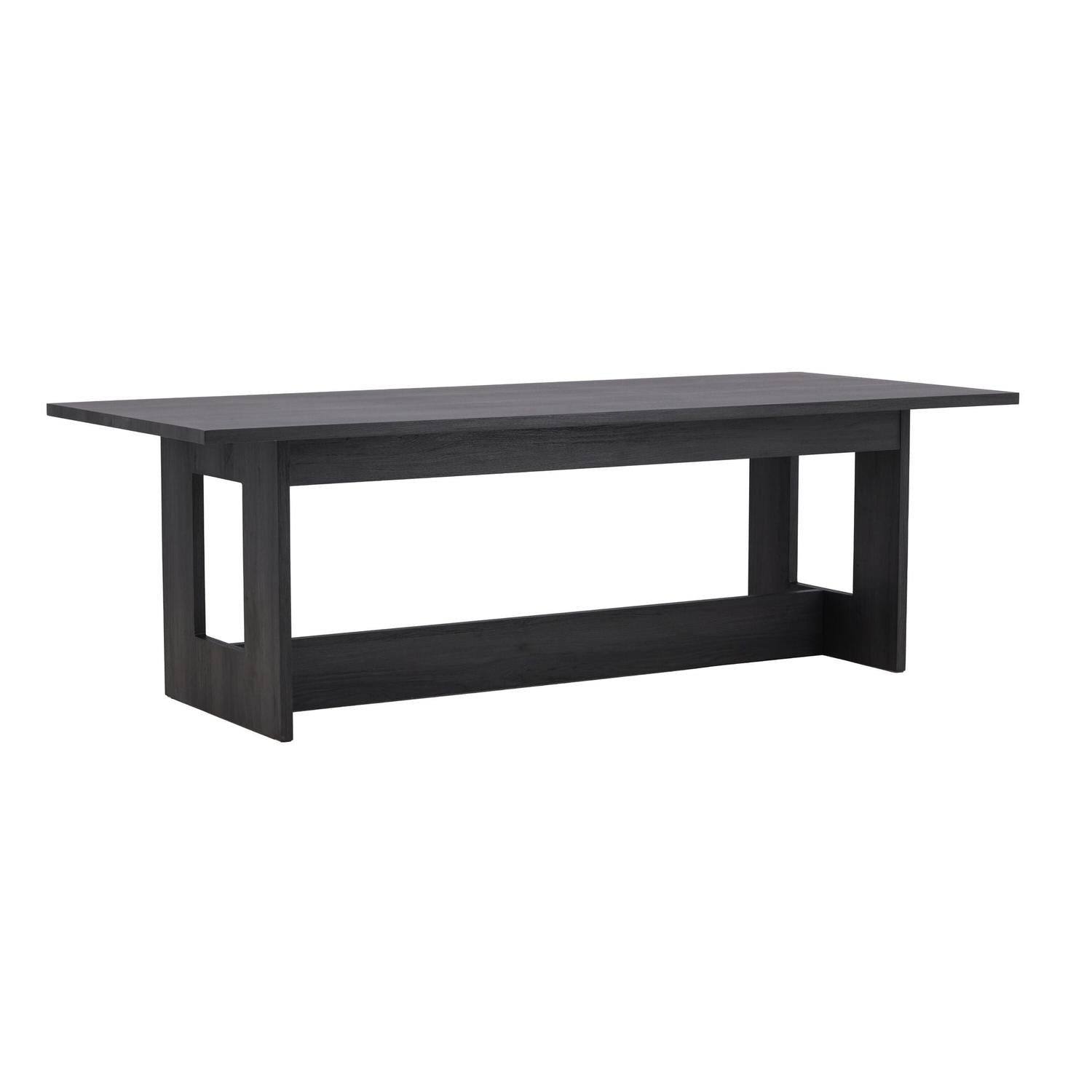 Esstisch Milly 235*100cm - Schwarz-Esstisch Rechteckig-Venture Home-le canapé