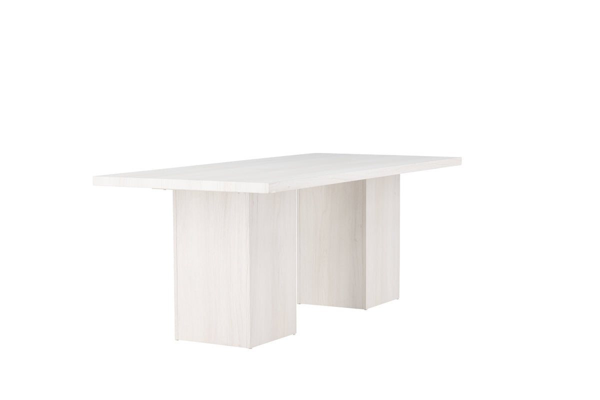 Esstisch Olga 200cm - Weiß-Esstische Rechteckig-Venture Home-le canapé