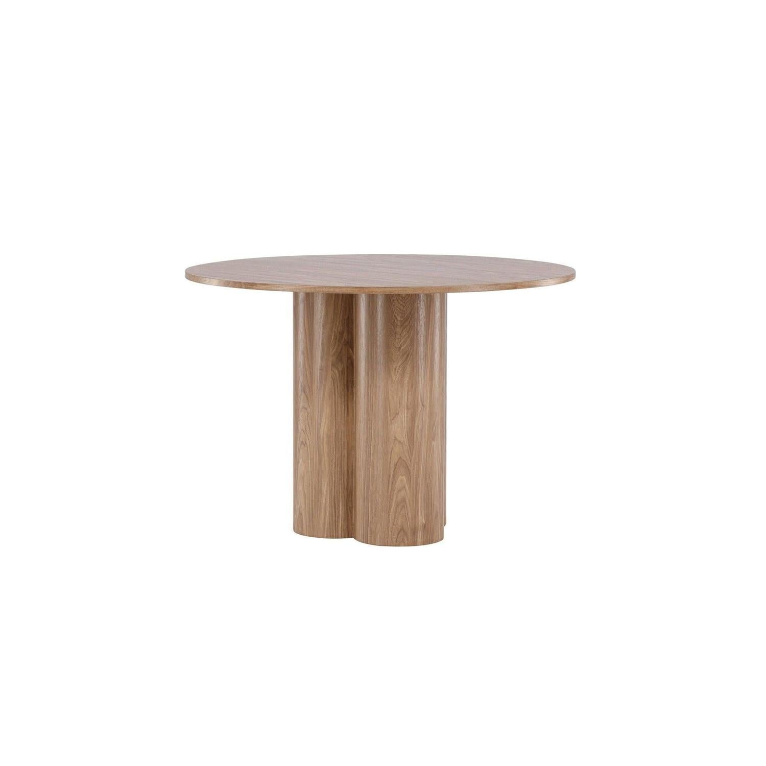 Esstisch Olivia ⌀110cm - Braun-Esstisch Rund-Venture Home-le canapé