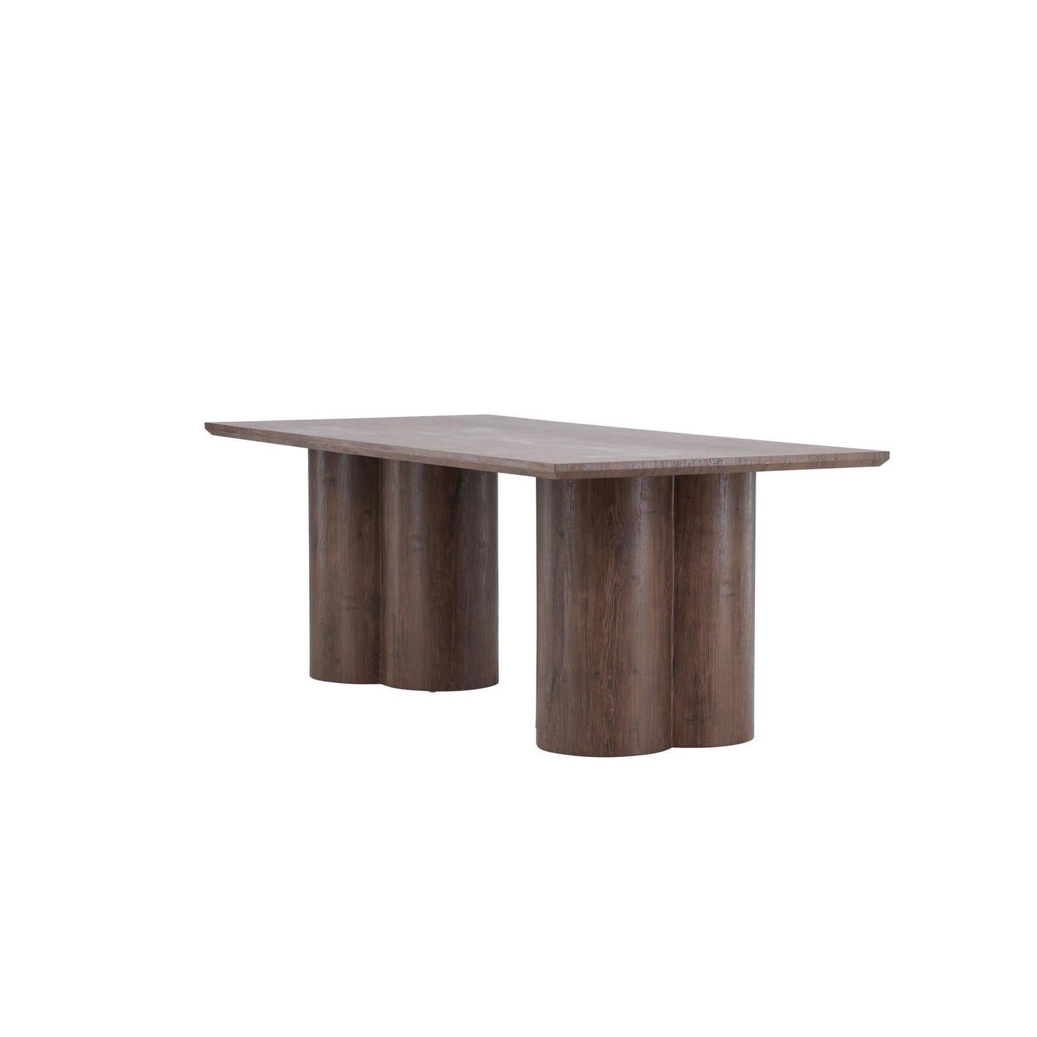 Esstisch Olivia 210*100cm - Mokka-Esstisch Rechteckig-Venture Home-le canapé
