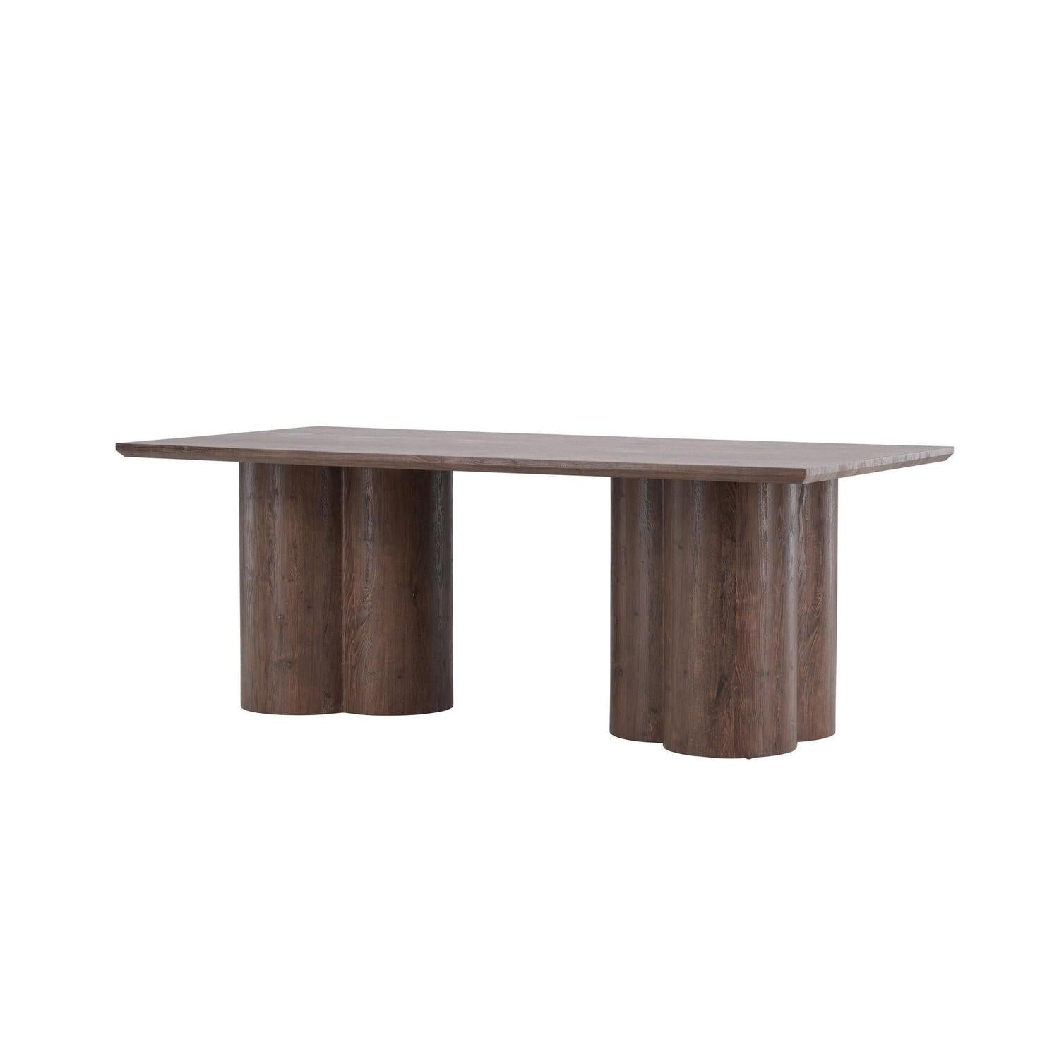 Esstisch Olivia 210*100cm - Mokka-Esstisch Rechteckig-Venture Home-le canapé