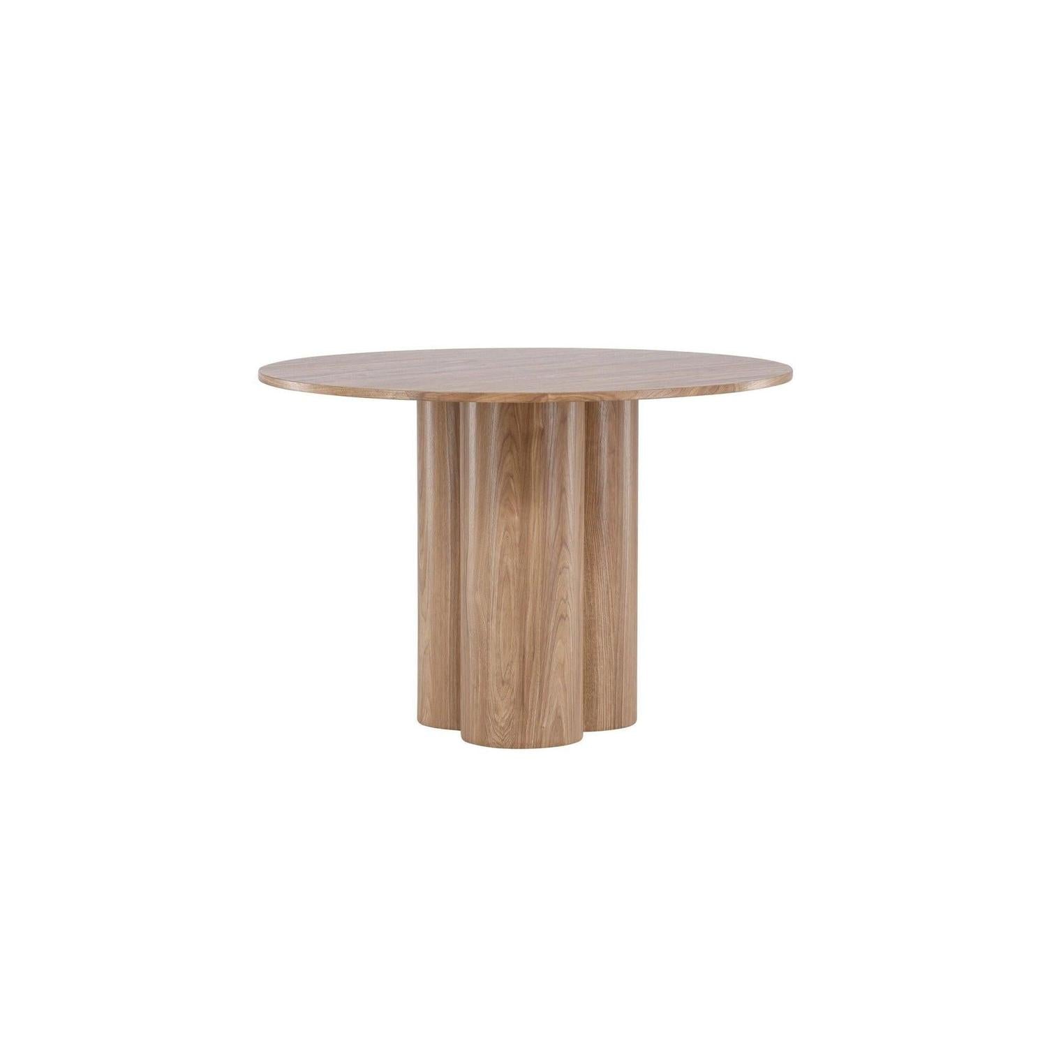 Esstisch Olivia Ø110cm - Braun-Esstische Rund-Venture Home-le canapé