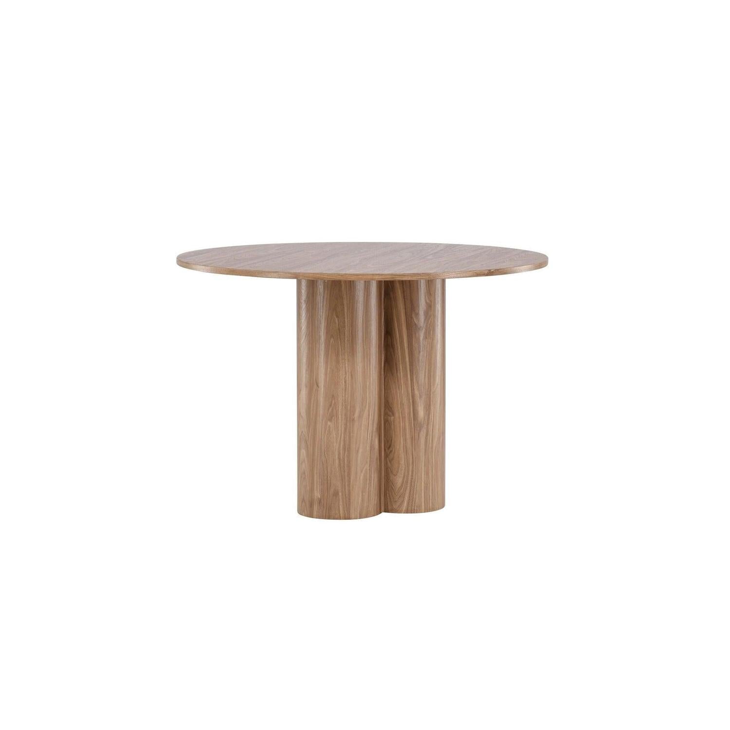 Esstisch Olivia Ø110cm - Braun-Esstische Rund-Venture Home-le canapé