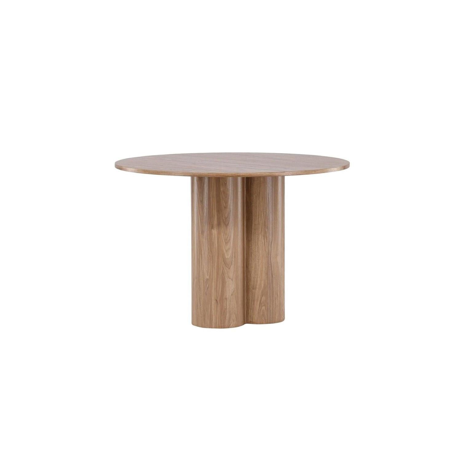 Esstisch Olivia Ø110cm - Braun-Esstische Rund-Venture Home-le canapé