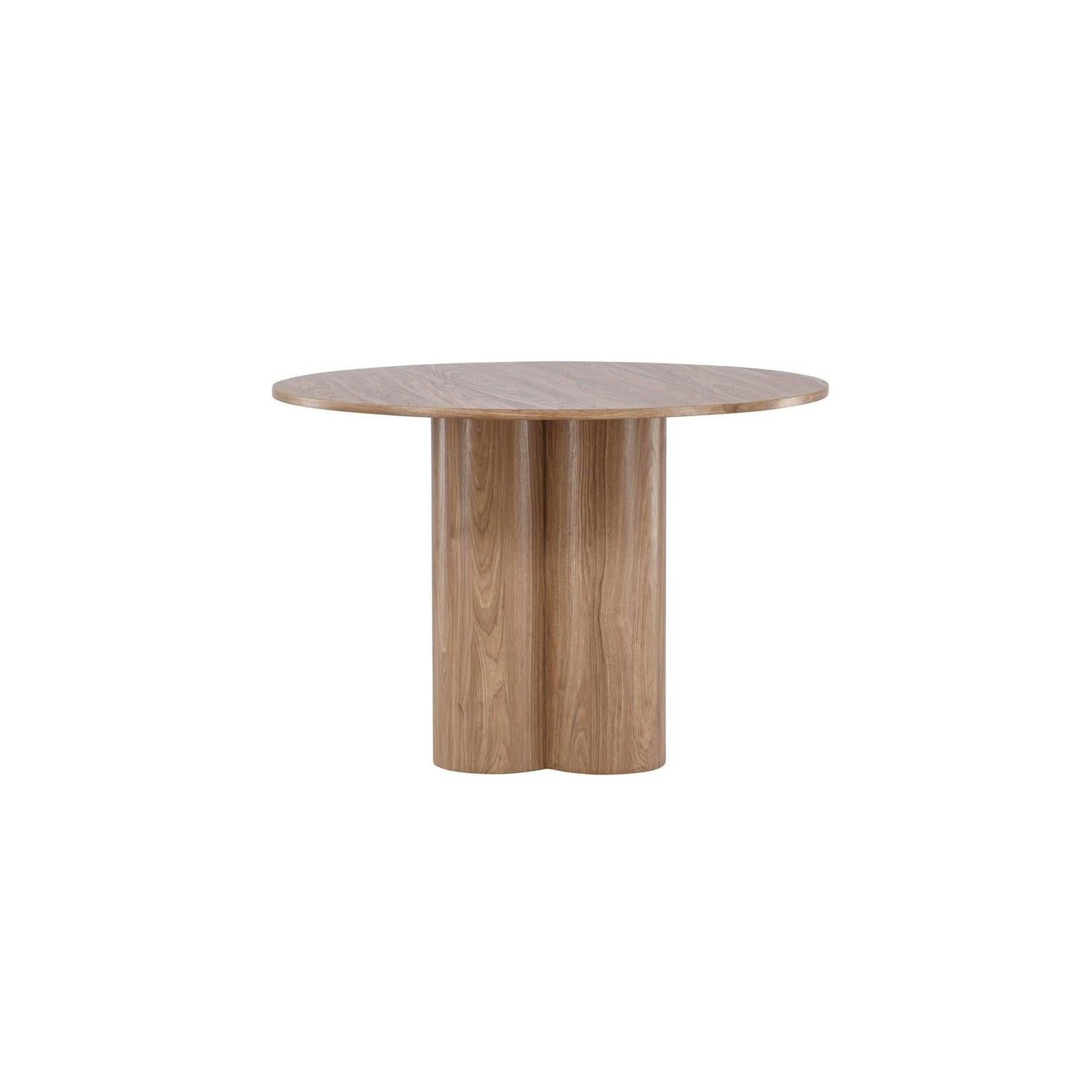 Esstisch Olivia Ø110cm - Braun-Esstische Rund-Venture Home-le canapé