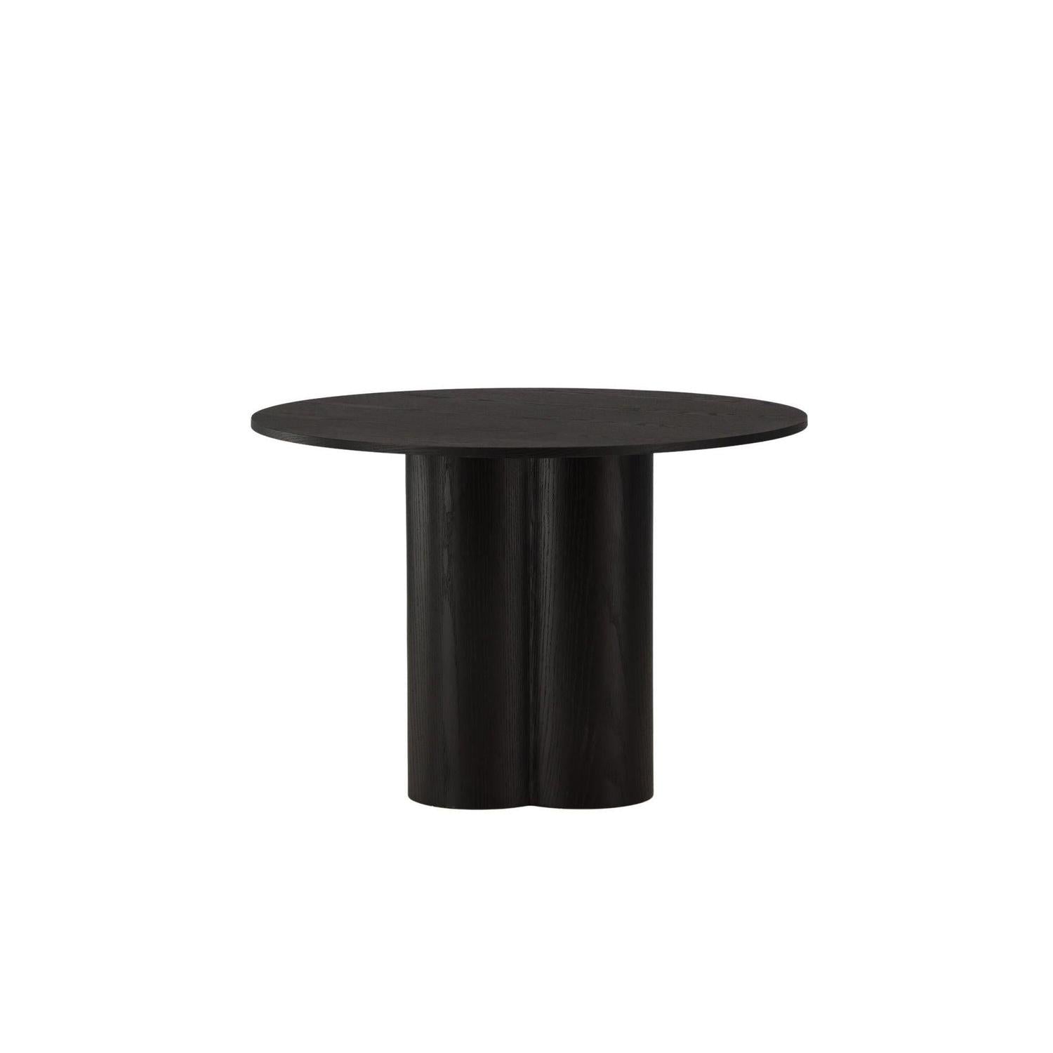 Esstisch Olivia ø110cm - Schwarz-Esstisch Rund-Venture Home-le canapé
