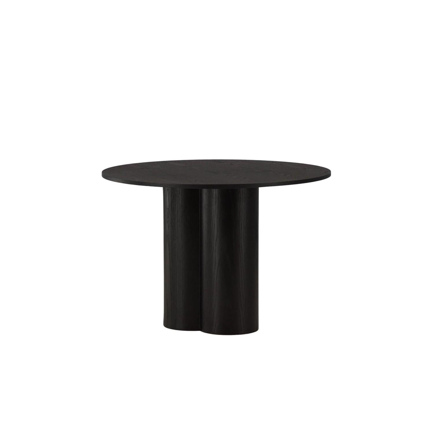 Esstisch Olivia ø110cm - Schwarz-Esstisch Rund-Venture Home-le canapé