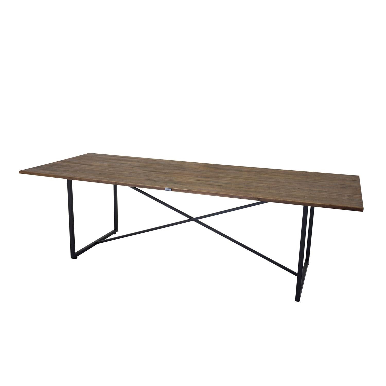 Esstisch Padang 250*100cm Teak - Dunkelbraun-Esstisch Rechteckig-Venture Home-le canapé