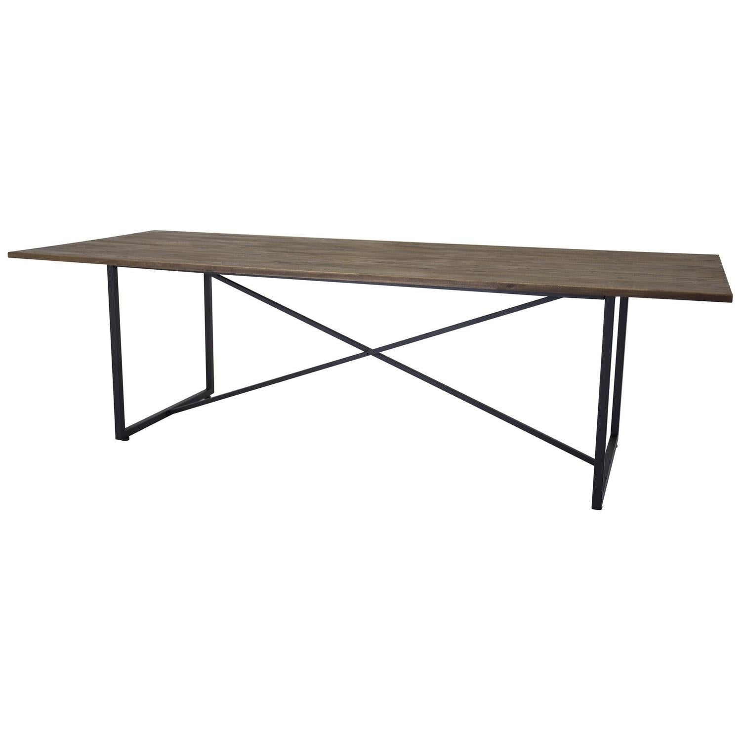 Esstisch Padang Rechteckig 250*100cm - Dunkelbraun-Esstisch Rechteckig-Venture Home-le canapé