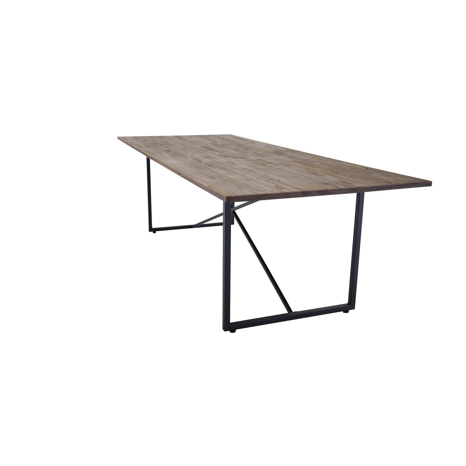 Esstisch Padang Rechteckig 250*100cm - Dunkelbraun-Esstisch Rechteckig-Venture Home-le canapé