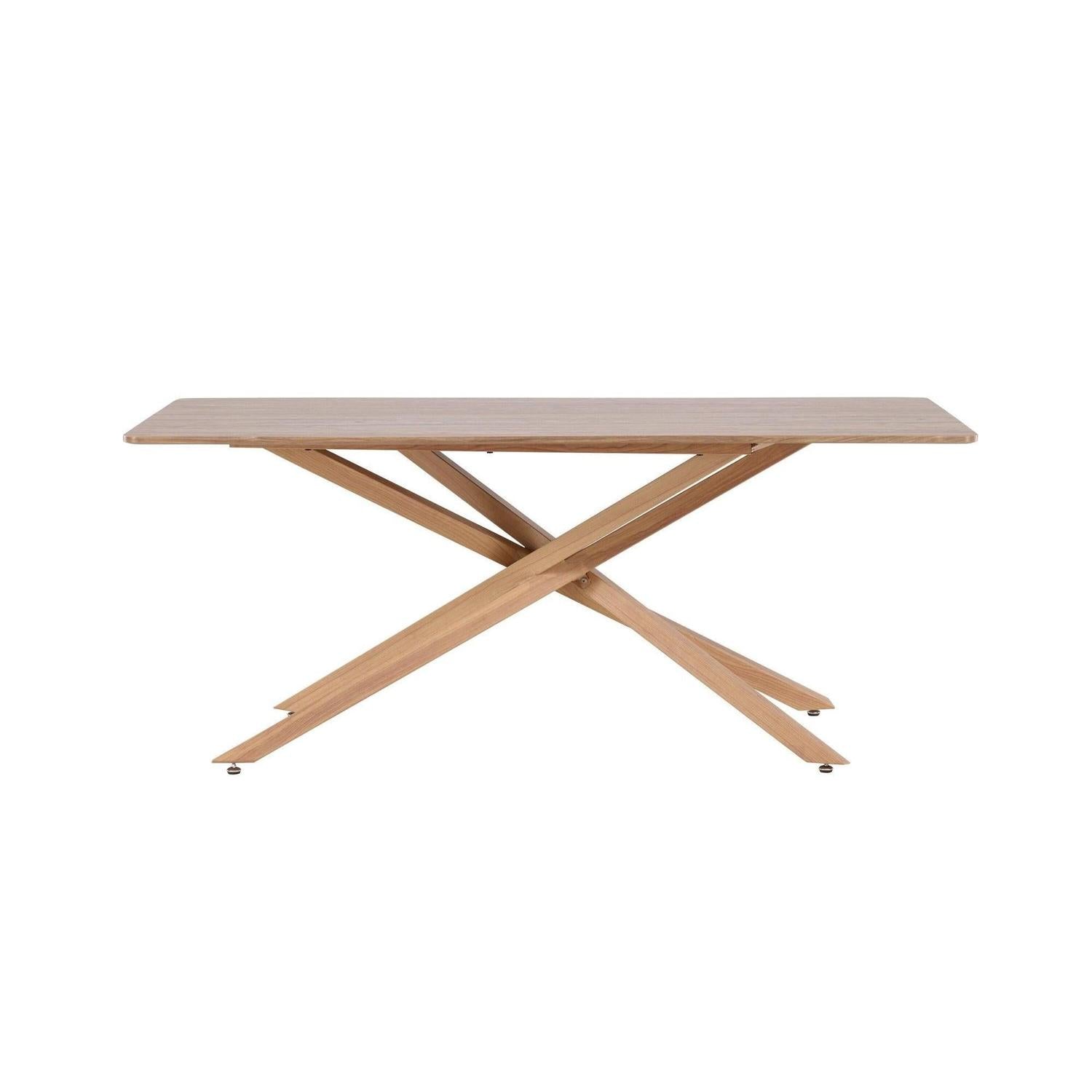 Esstisch Piazza 180*90cm - Mokka-Esstische Rechteckig-Venture Home-le canapé