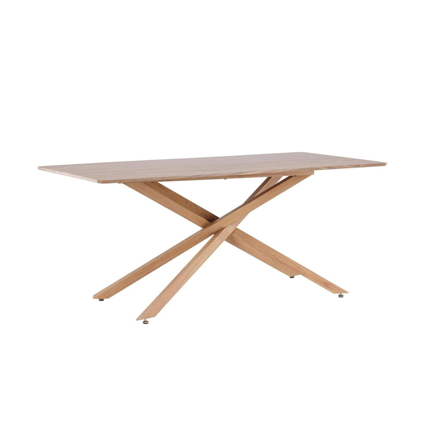 Esstisch Piazza 180*90cm - Mokka-Esstische Rechteckig-Venture Home-le canapé