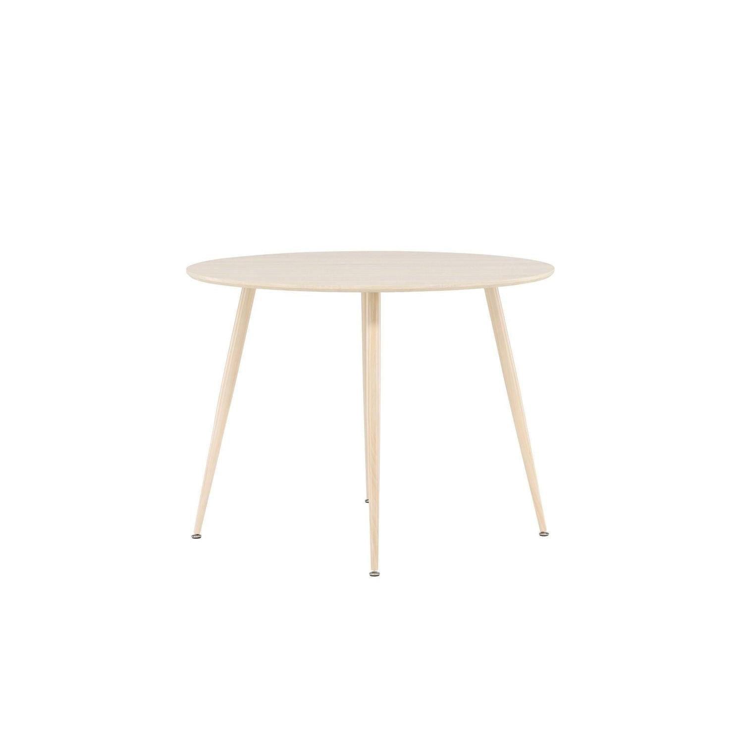Esstisch Plaza Ø100cm - Cremeweiß-Esstische Rund-Venture Home-le canapé