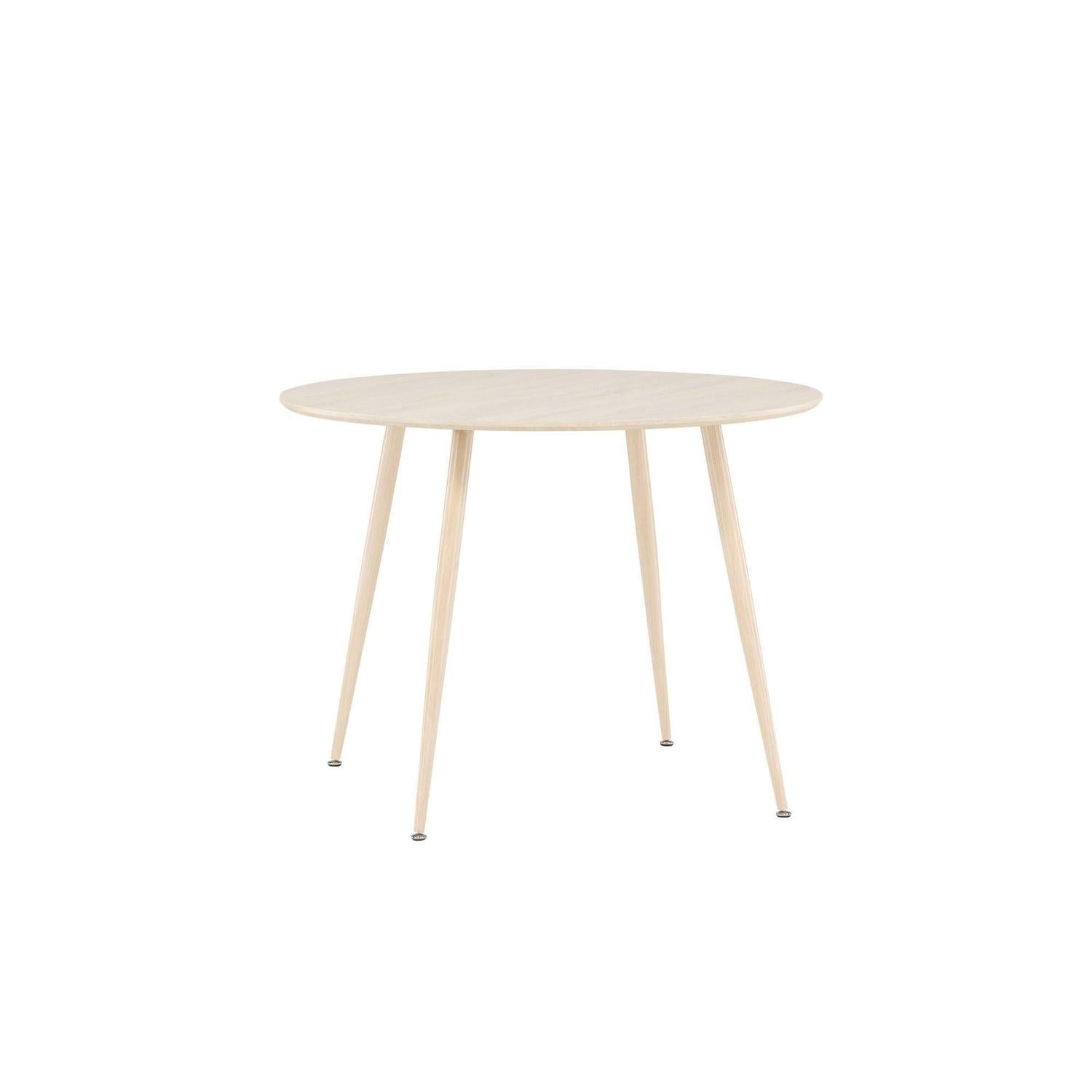 Esstisch Plaza Ø100cm - Cremeweiß-Esstische Rund-Venture Home-le canapé
