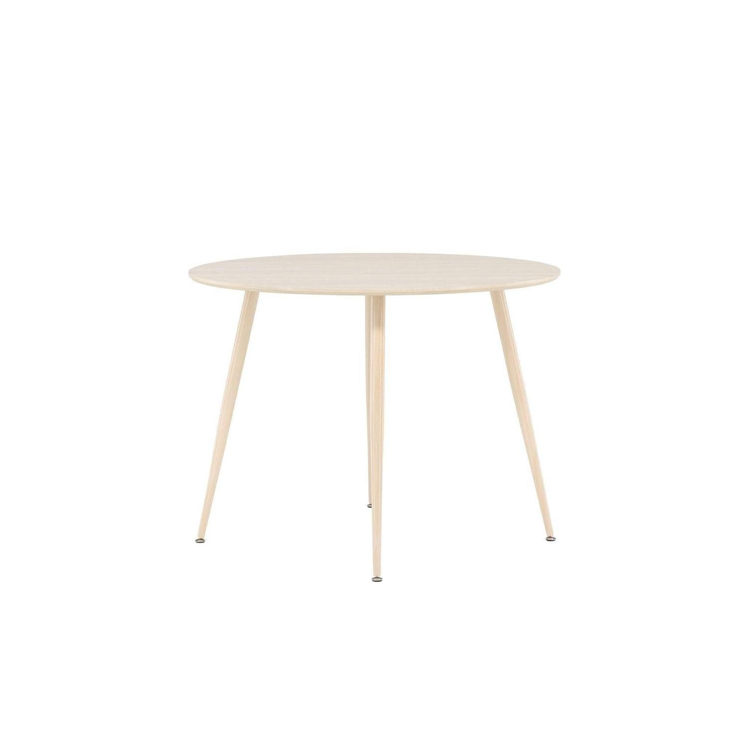 Esstisch Plaza Ø100cm - Cremeweiß-Esstische Rund-Venture Home-le canapé