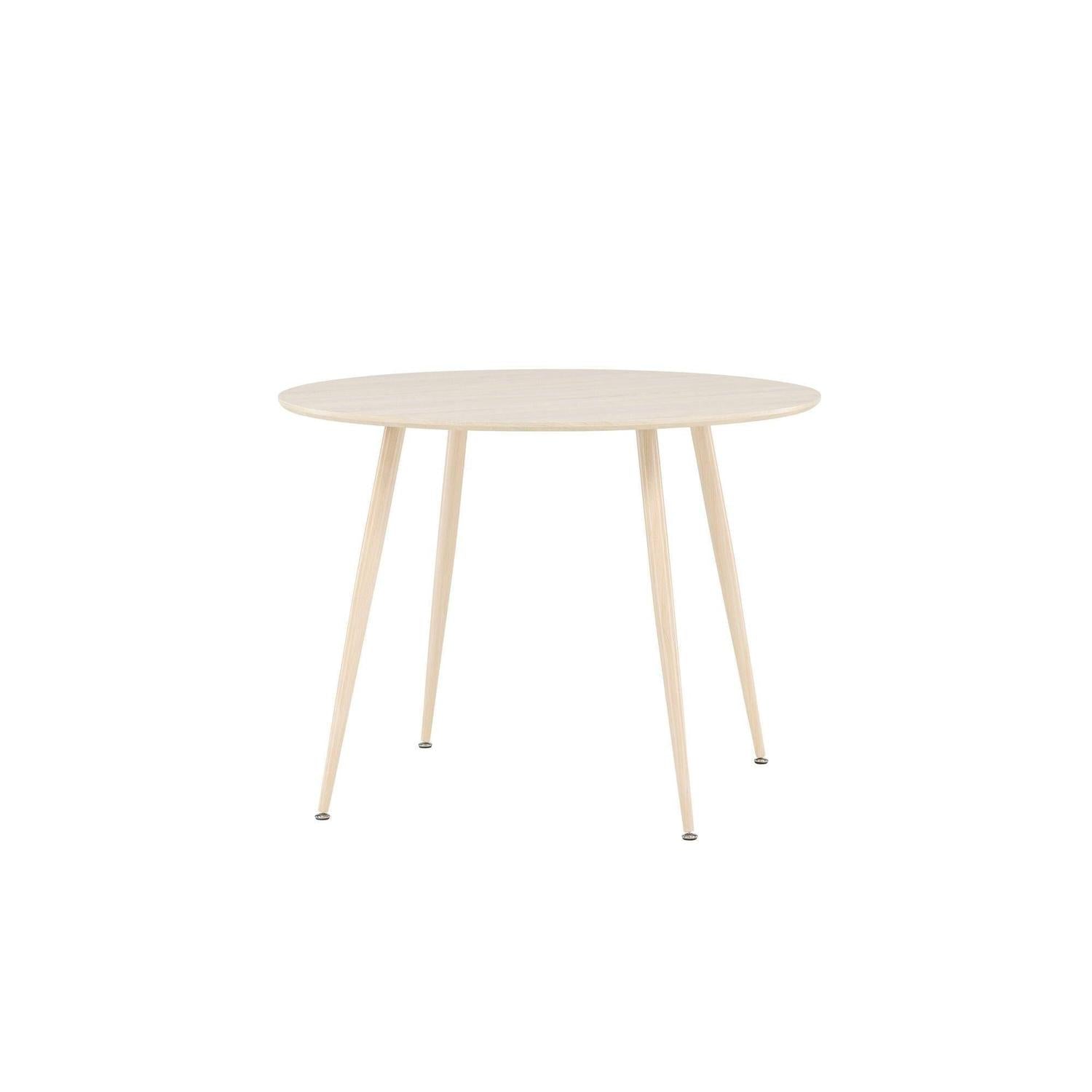 Esstisch Plaza Ø100cm - Cremeweiß-Esstische Rund-Venture Home-le canapé