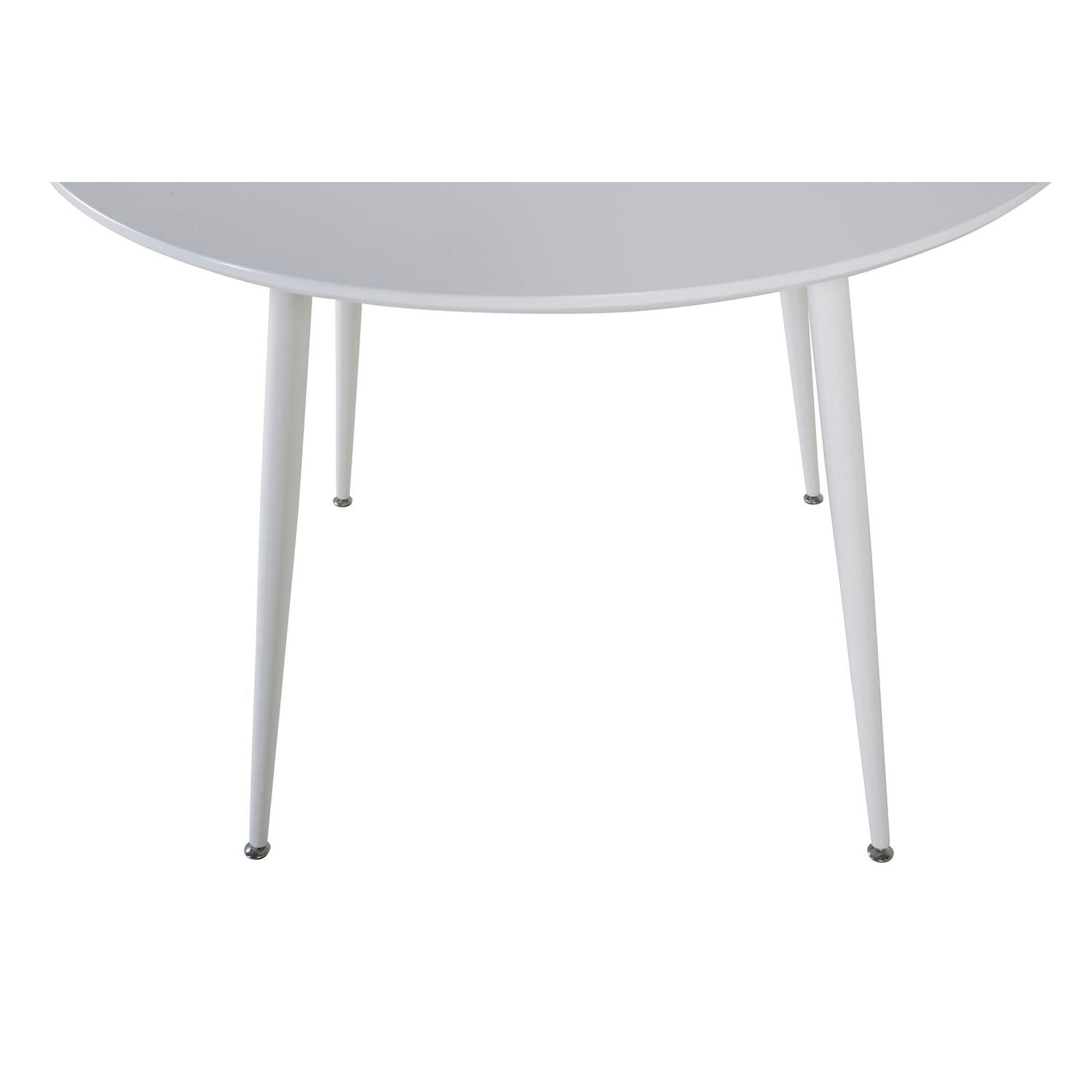 Esstisch Plaza Ø100cm - Weiß-Esstisch Rund-Venture Home-le canapé