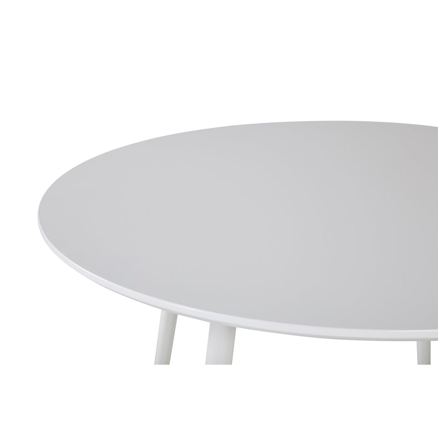 Esstisch Plaza Ø100cm - Weiß-Esstische Rund-Venture Home-le canapé