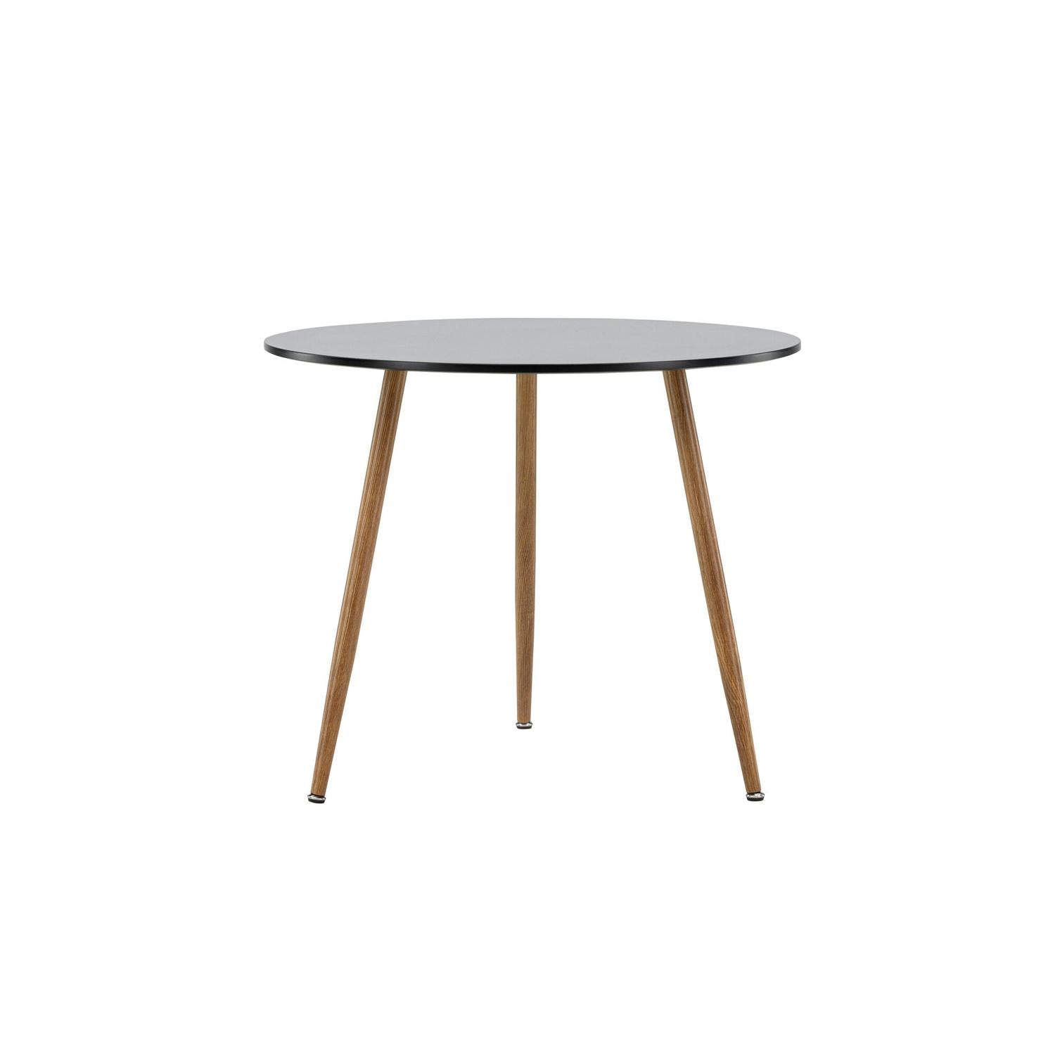Esstisch Polar Ø90cm - Schwarz-Esstisch Rund-Venture Home-le canapé