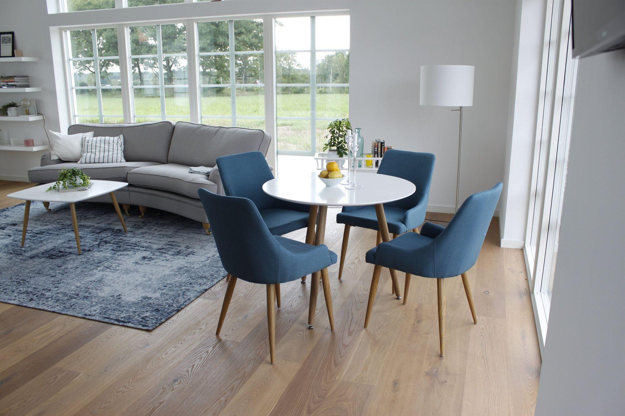 Esstisch Polar ø90cm - Weiß-Esstisch Rund-Venture Home-le canapé