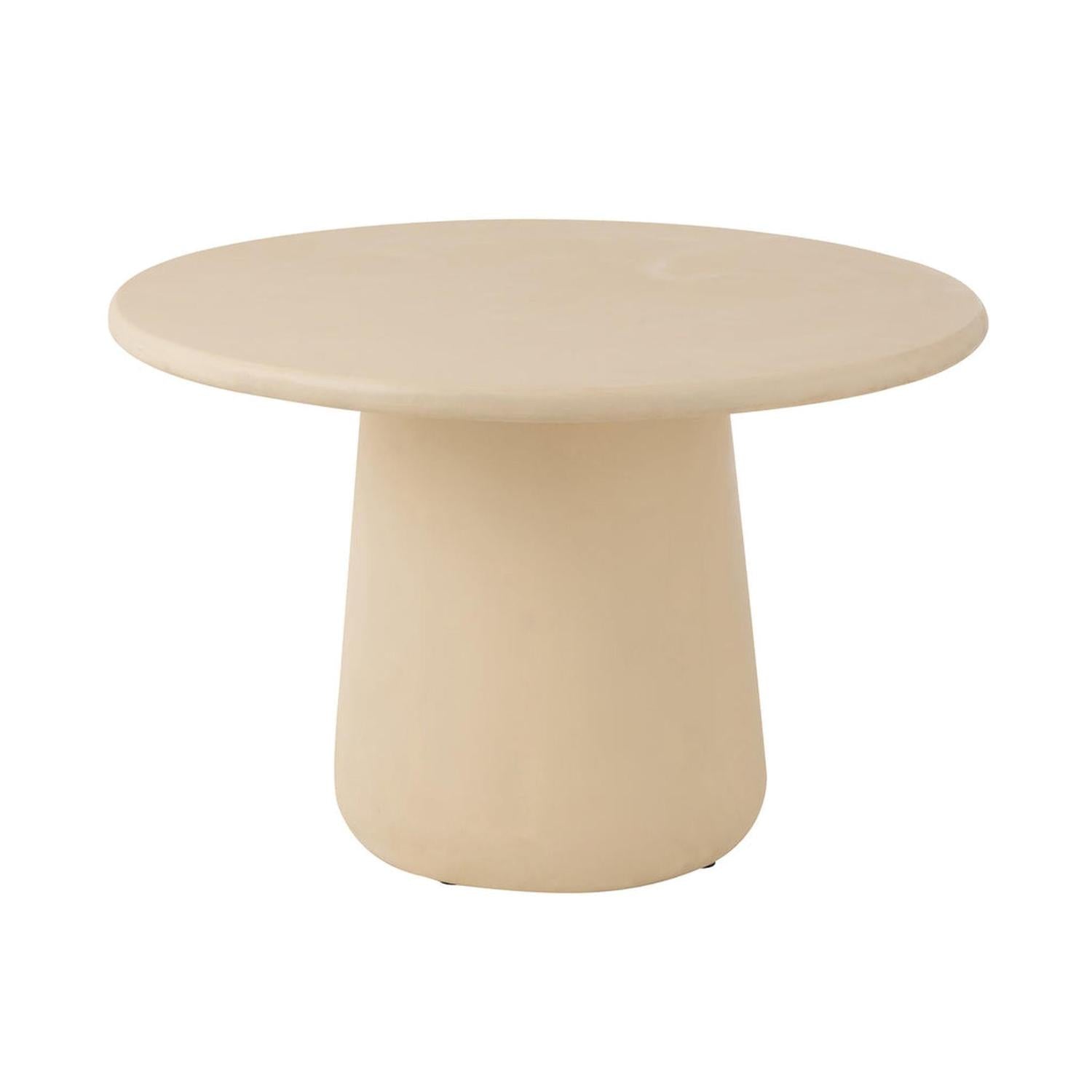 Esstisch Ram Ø118cm - Beige-Esstisch Rund-J-Line-le canapé