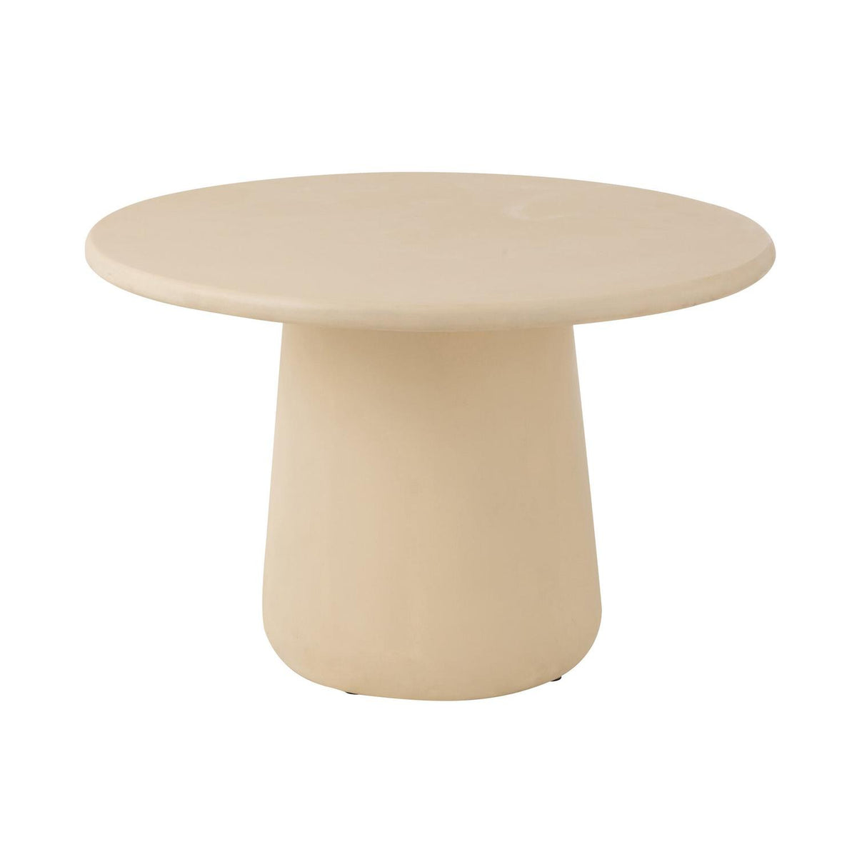 Esstisch Ram Ø118cm - Beige-Esstische Rund-J-Line-le canapé