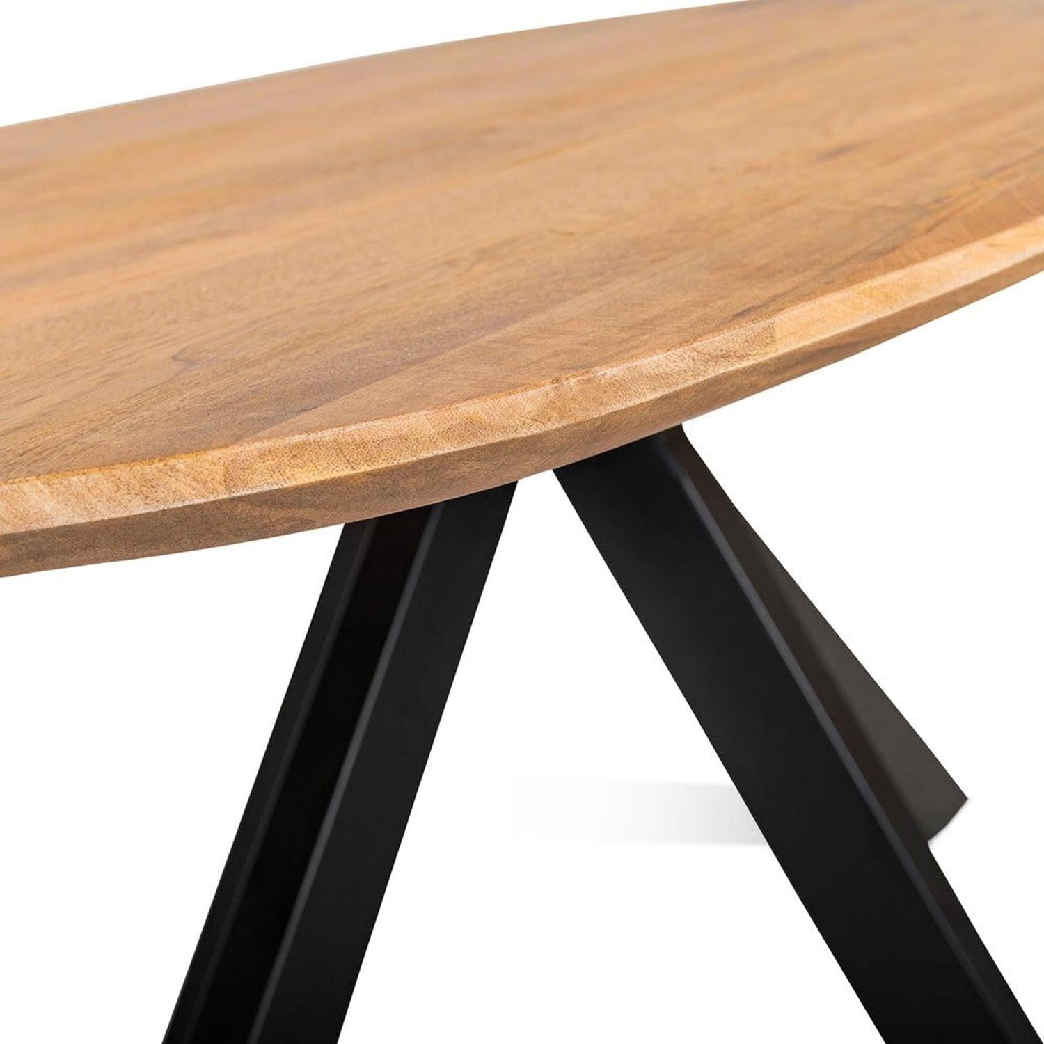 Esstisch Runa Oval 140cm - Natur-Esstisch Oval-Benoa-le canapé