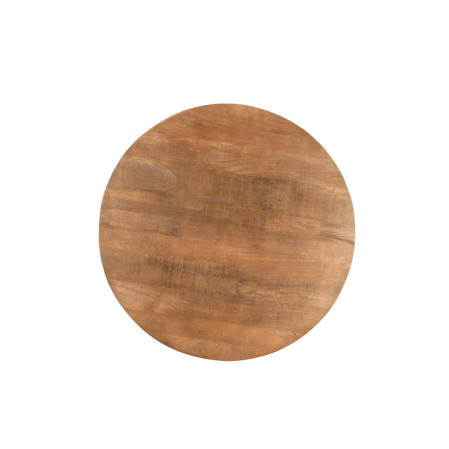 Esstisch Salvator Ø130cm - Braun-Esstische Rund-Livingfurn-le canapé