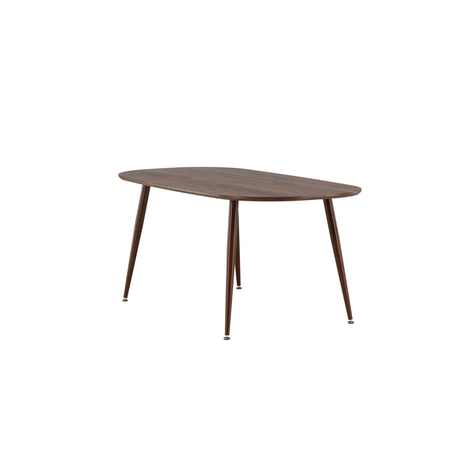 Esstisch Sanford Oval 180cm - Dunkelbraun-Esstisch Oval-Venture Home-le canapé