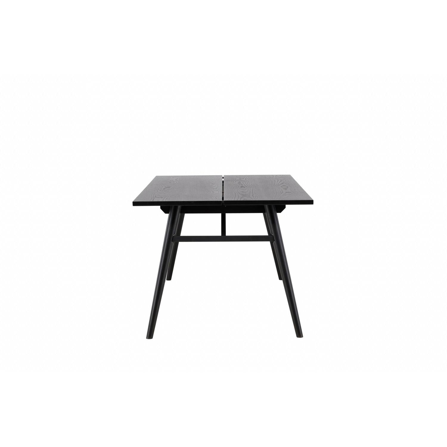 Esstisch Sleek ausziehbar 190-280cm - Schwarz-Esstische ausziehbar-Venture Home-le canapé