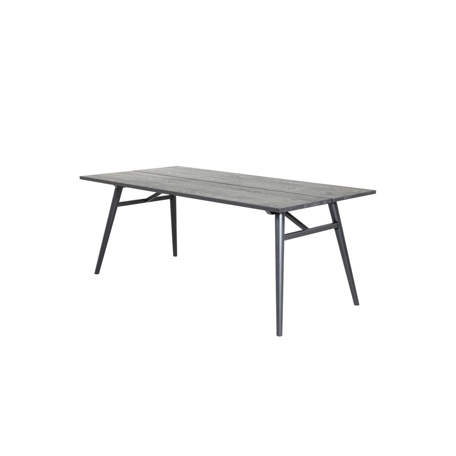 Esstisch Sleek ausziehbar 190-280cm - Schwarz-Esstische ausziehbar-Venture Home-le canapé