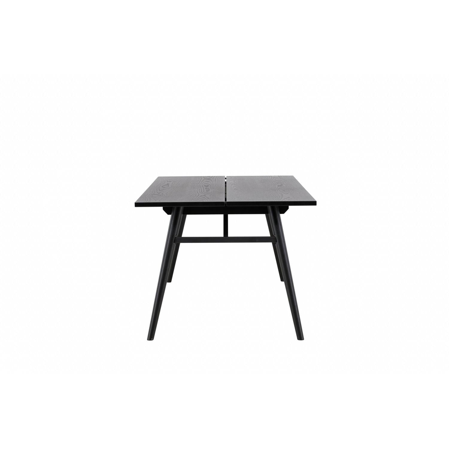 Esstisch Sleek ausziehbar 190-280cm - Schwarz-Esstische ausziehbar-Venture Home-le canapé