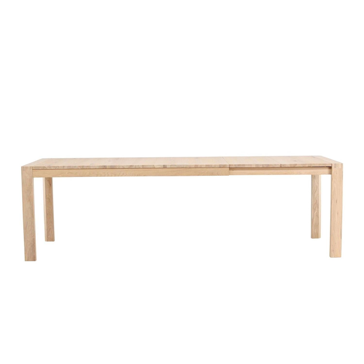 Esstisch Slider ausziehbar 170-250cm aus Eichenholz - Hellbraun-Esstisch ausziehbar-Vind-le canapé