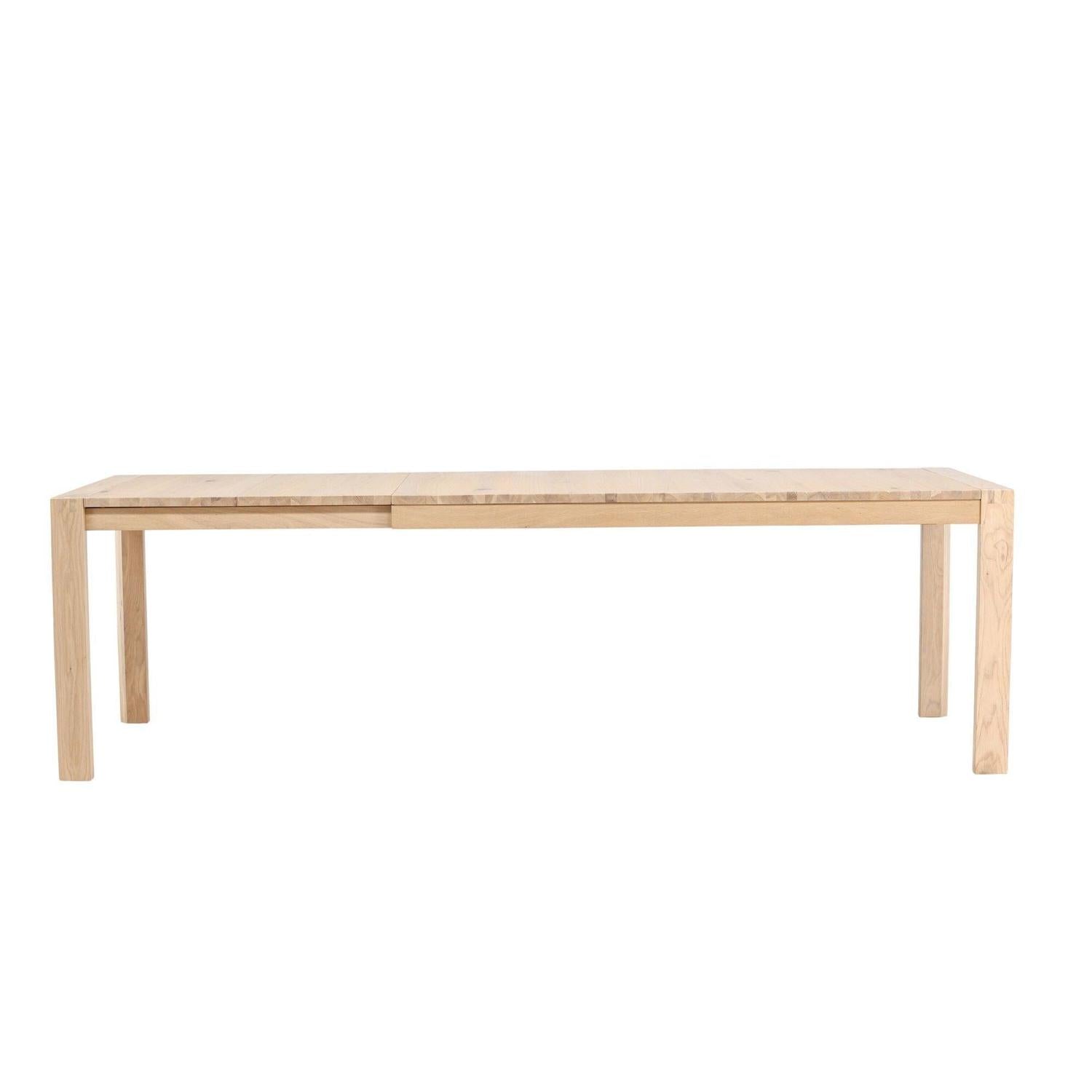 Esstisch Slider ausziehbar 170-250cm aus Eichenholz - Hellbraun-Esstisch ausziehbar-Vind-le canapé