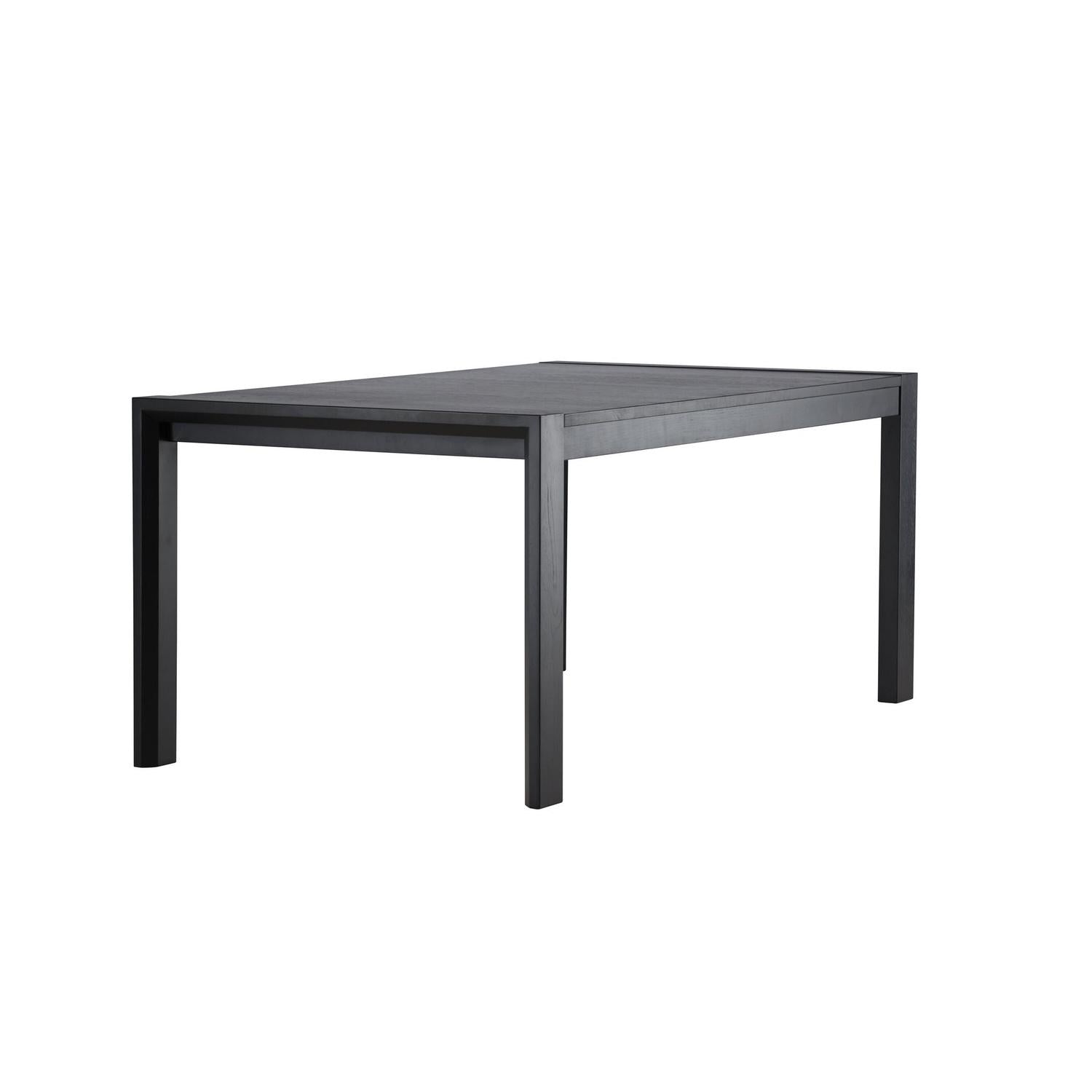 Esstisch Slider ausziehbar 170-250cm aus Eichenholz - Schwarz-Esstische ausziehbar-Vind-le canapé
