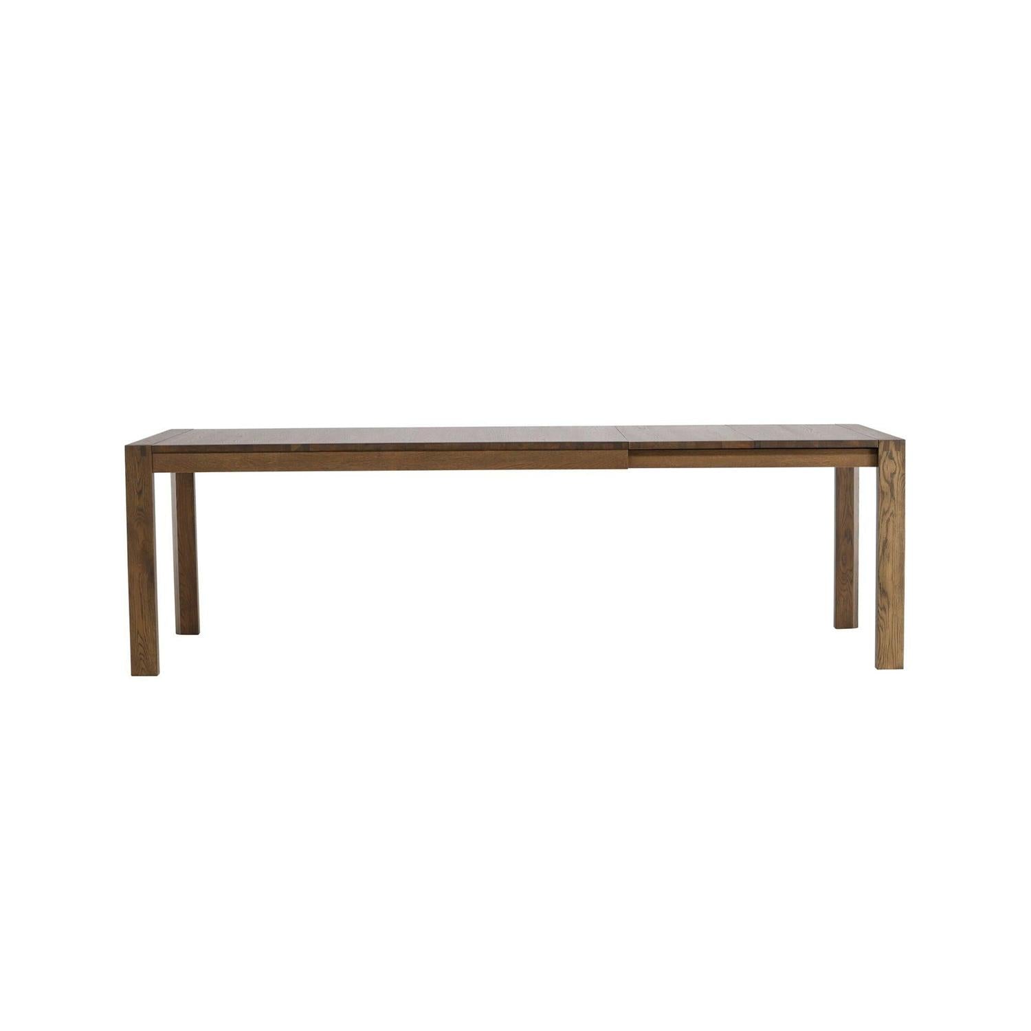 Esstisch Slider ausziehbar 170cm-250cm - Dunkelbraun-Esstisch ausziehbar-Vind-le canapé