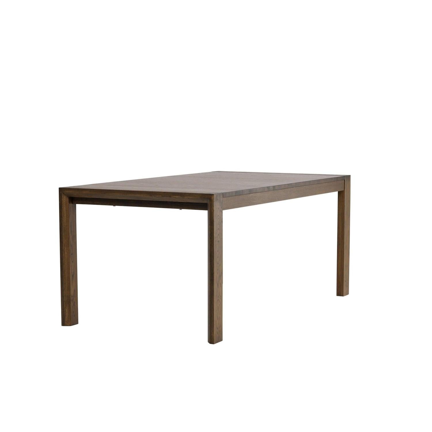 Esstisch Slider ausziehbar aus Eichenholz 170-250cm - Dunkelbraun-Esstische ausziehbar-Vind-le canapé