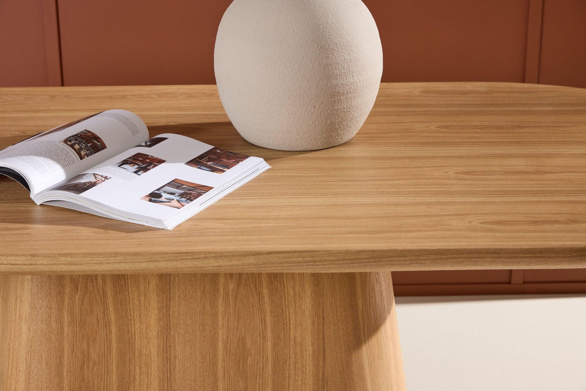 Esstisch Stjärnö Oval 200*90cm - Natur-Esstisch Oval-Venture Home-le canapé