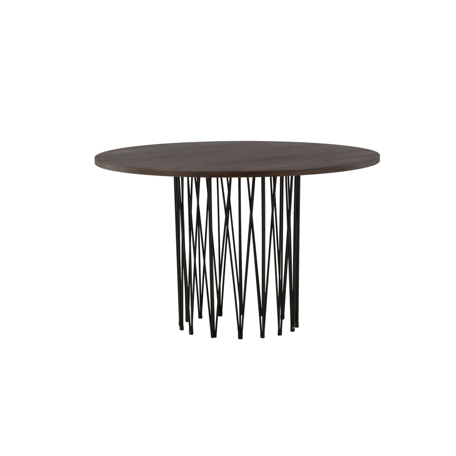 Esstisch Stone Ø120cm - Mokka-Esstische Rund-Venture Home-le canapé