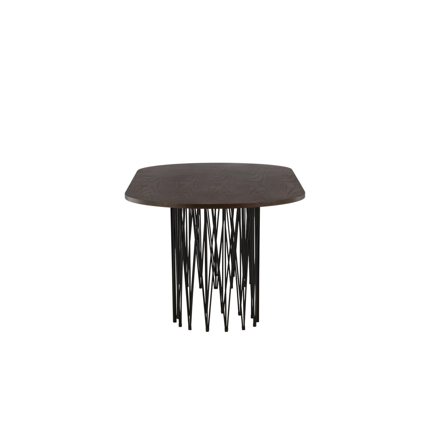 Esstisch Stone Oval 220cm - Mokka-Esstische Oval-Venture Home-le canapé