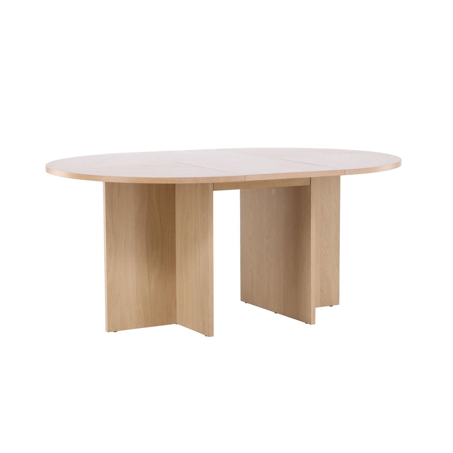 Esstisch Strada ausziehbar 120/170*120cm - Hellbraun-Esstisch ausziehbar-Venture Home-le canapé