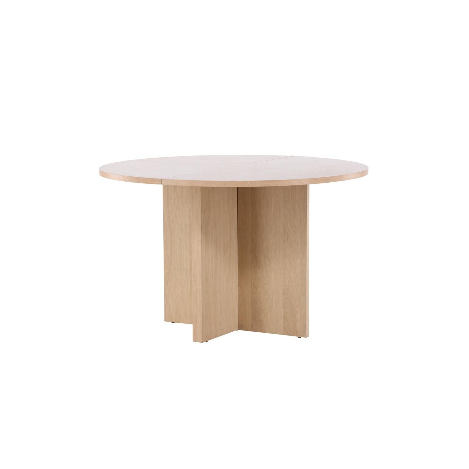 Esstisch Strada ausziehbar 120/170*120cm - Hellbraun-Esstisch ausziehbar-Venture Home-le canapé